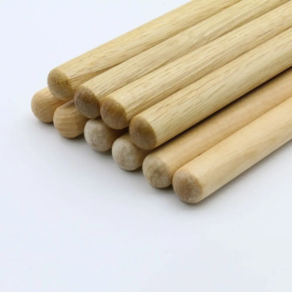 

Классические барабанные палочки 5A/7A, 1 пара дубовых аксессуаров для инструментов, ореховые ударные барабанные палочки, барабан