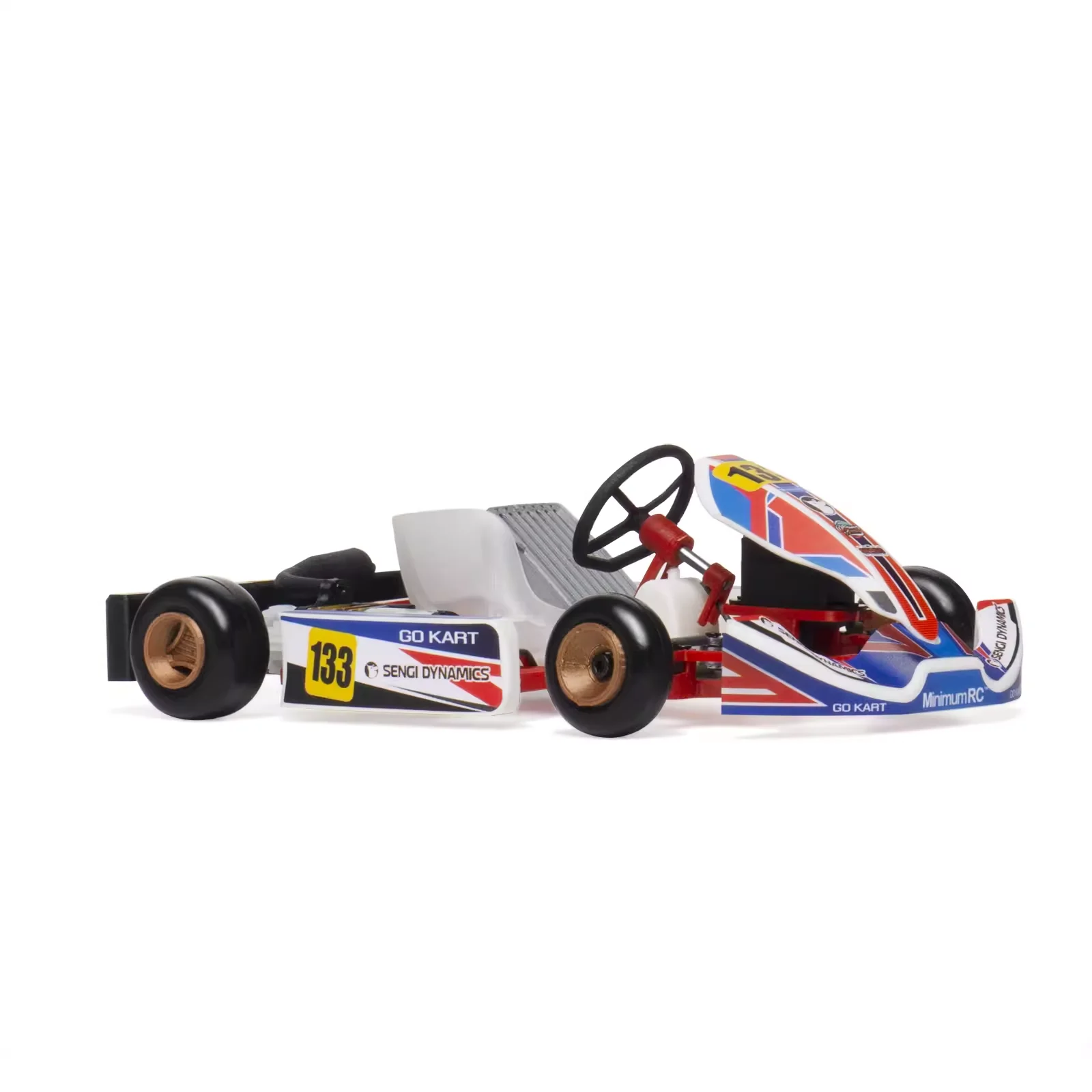 Minimum RC Sengi Kart-80 Micro Scale RC Car Go Kart Kit PNP