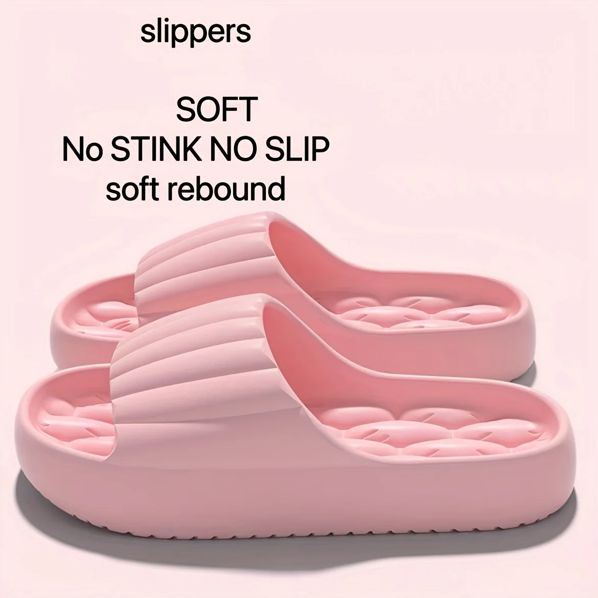Slippers Women's EVA Slide Slippers - Soft Comfortable Non-Slip Indoor/Outdoor House Shoes， Washable All-Season Design
