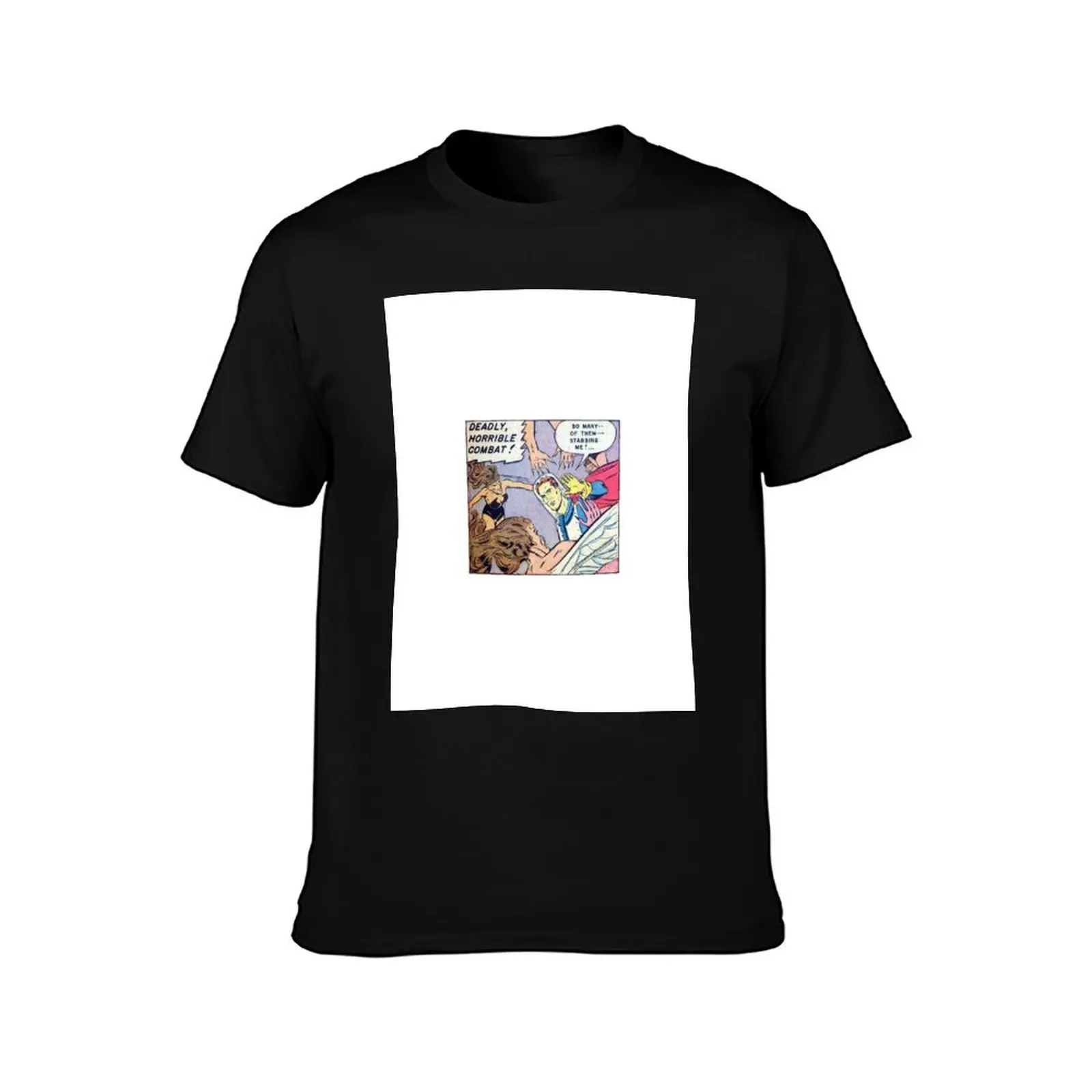 Deadly, Horrible Combat! T-Shirt Sports Casual Breathable Tee Shirt T-Shirt