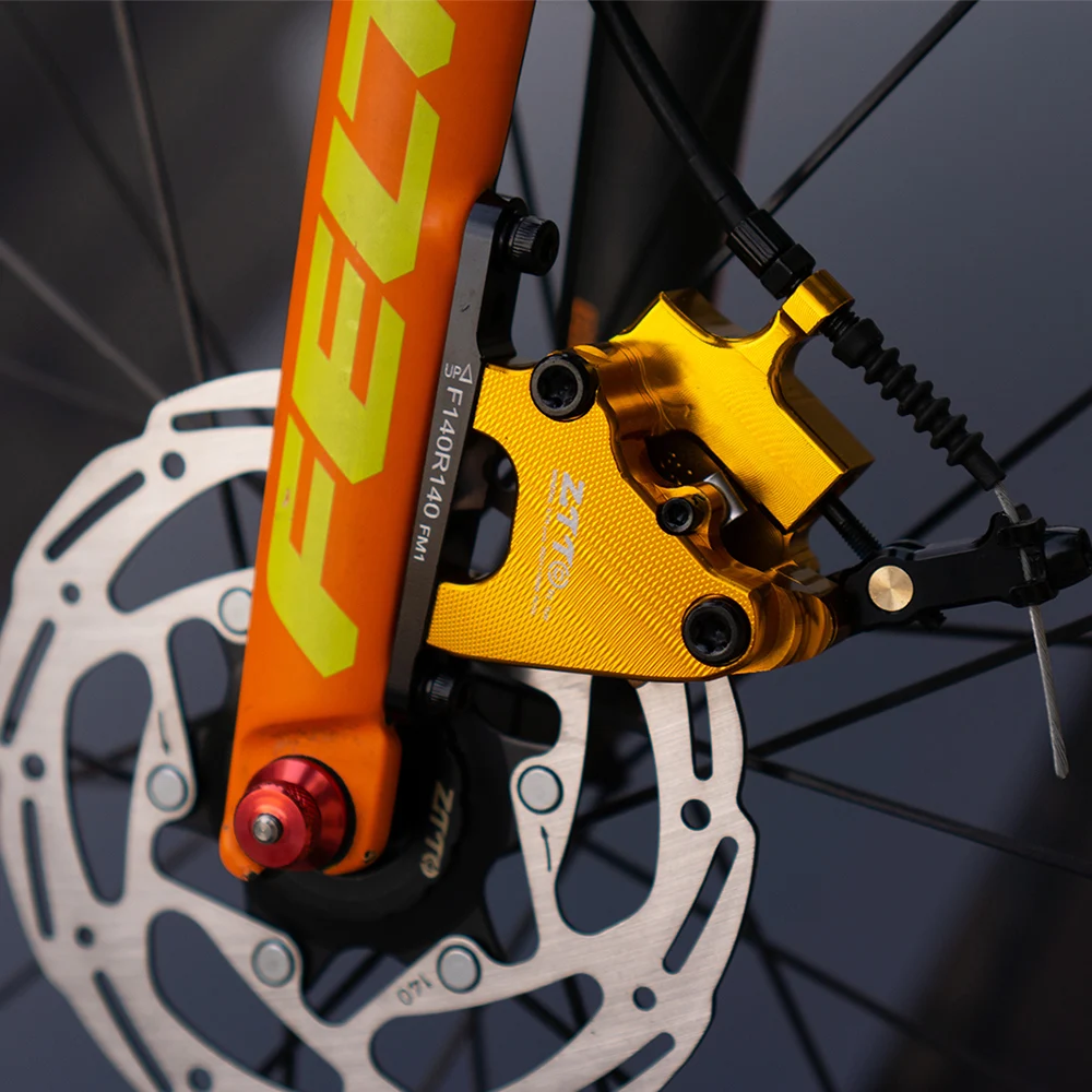 Ztto-ロードバイク用油圧ディスクブレーキ,フラットキャリパー