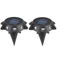 2PCS Exquisite Outdoor Underground Lamp With Automatic Lighting- Multipurpose In-Ground Solar Light - Solar Ground Light Durable