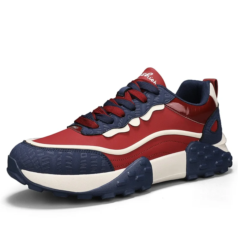 

Men's motorcycle hot fashion casual sports shoes, comfortable and breathable men's shoes