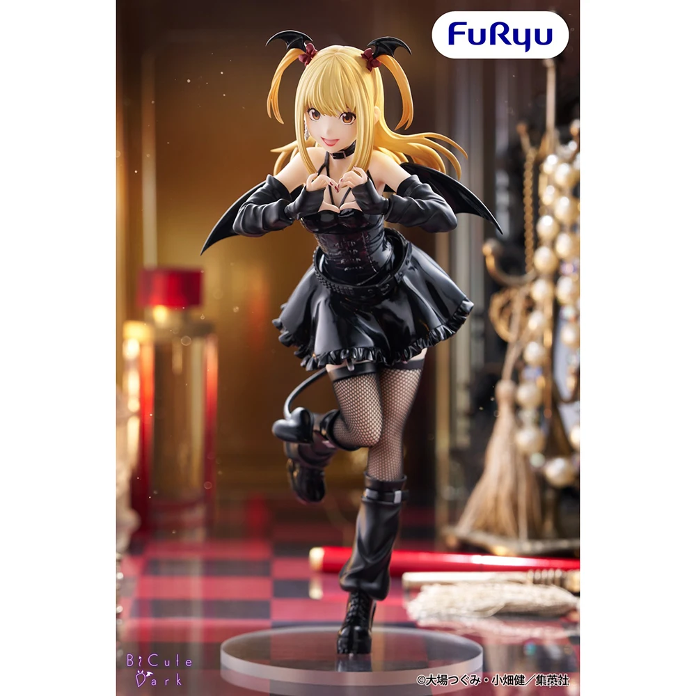 Original FuRyu BiCute Dark Death Note Amane Misa Anime Figure 24CM Action PVC Model Cartoon Desktop Ornament Kawaii Gift view 3