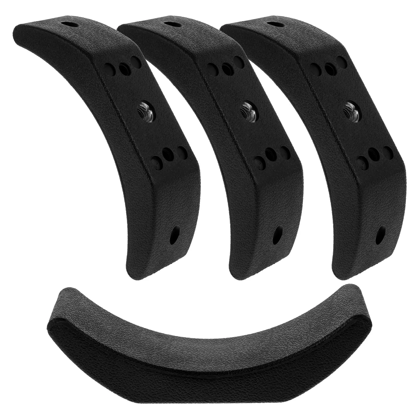 4 قطعة حامل الدمبل متعدد الوظائف مساحة صغيرة توفير الصالة الرياضية المنزل الوزن حامل الدمبل حامل بار وسادة رفع الأثقال #6