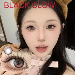 14.50mm Anime Sweet Soft Contact Lenses for Cosmetic  lentes de contacto Black Clow Pink