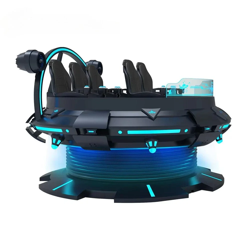 Virtual Reality 9d Video Simulation Platform Set Machine Vr Game Arcade Shooter Game Machine Zombie Arcade Game Machine