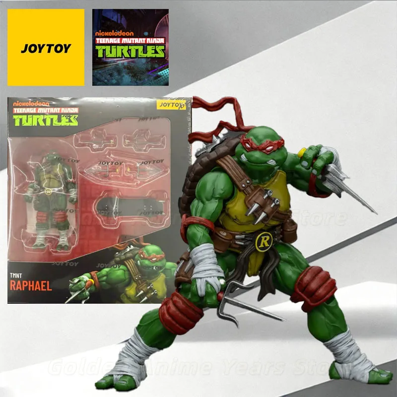 JOYTOY Original Model Kit Teenage Mutant Ninja Turtles Michelangelo Anime Action Figure Collectible Model Toys for Boys - view 6