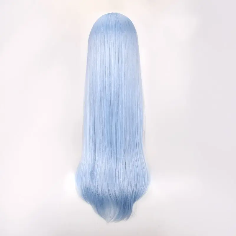 Re cosplay pruiken - Ram Rem lang steil haar, anime pruik voor volwassenen, hoge temperatuurbestendigheid, 2-in-1 dubbele pruiken