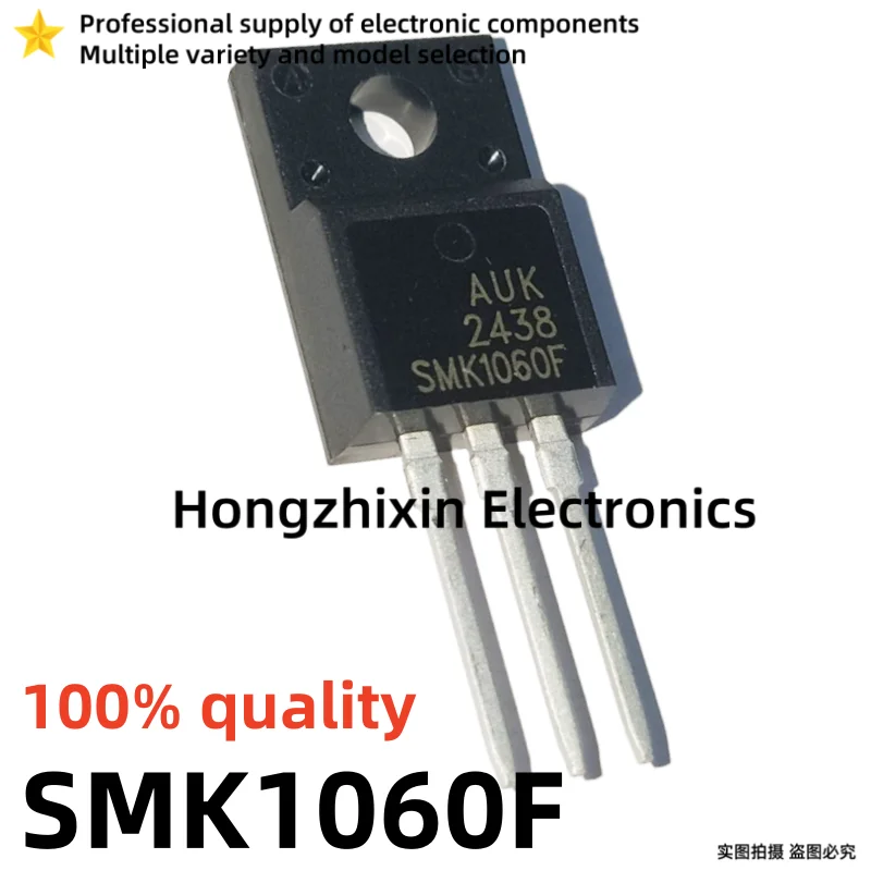 10ชิ้น SMK0825 SMK830 SMK0465 SMK0870ทรานซิสเตอร์ SMK1060F SMK0765 SMK1265 TO-220F N-Channel-Field-Effect