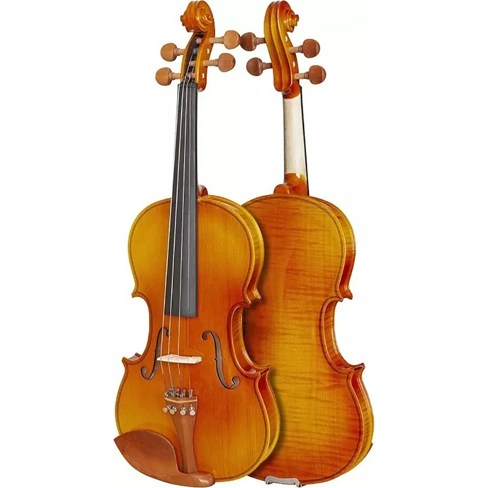 Accept OEM Violin 4/4 Full Size Set Spruce Panel Adult Performance Light Violin With Bow Rosin Bridge Case Set