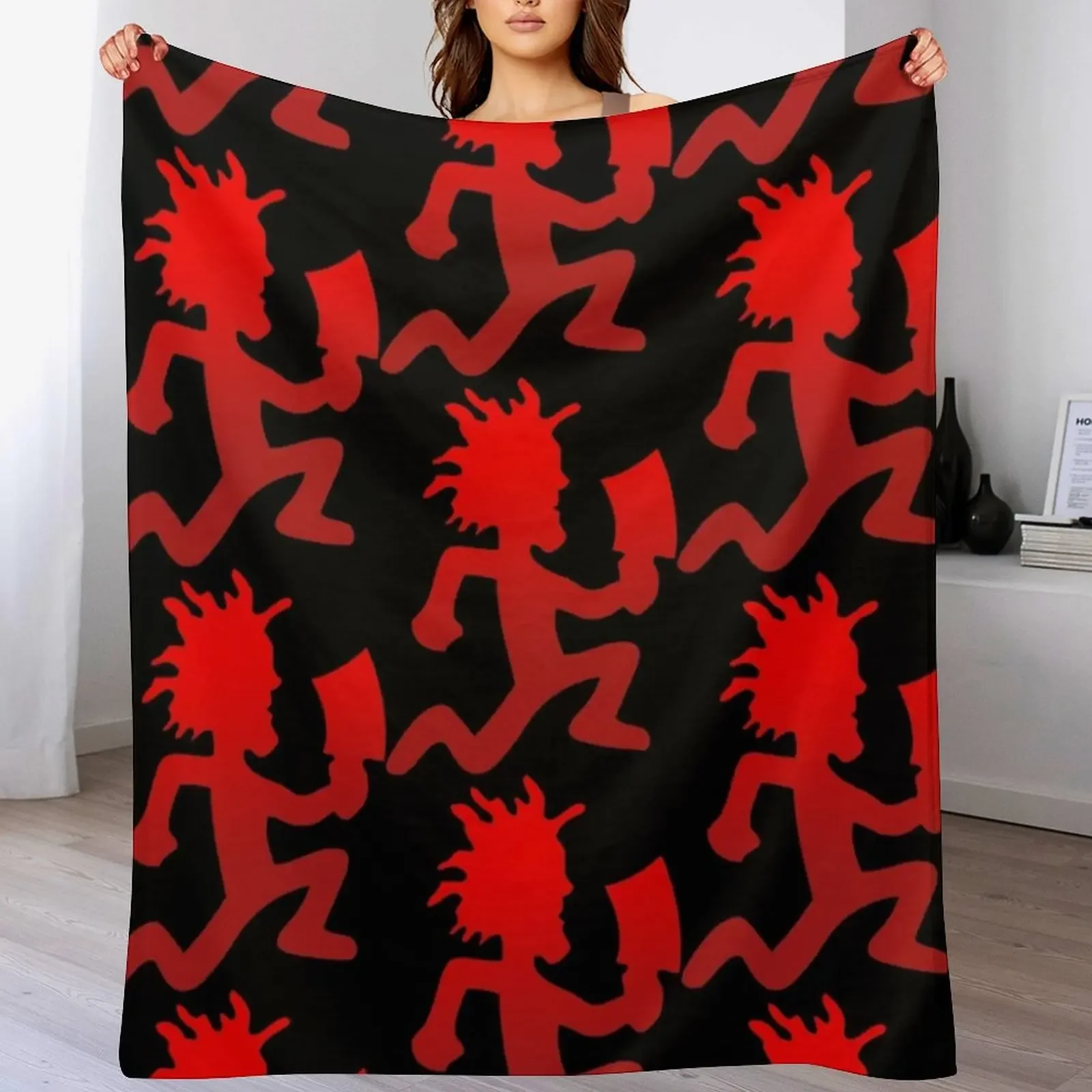 

Hatchet man Throw Blanket Luxury Designer Soft Big blankets ands anime Blankets
