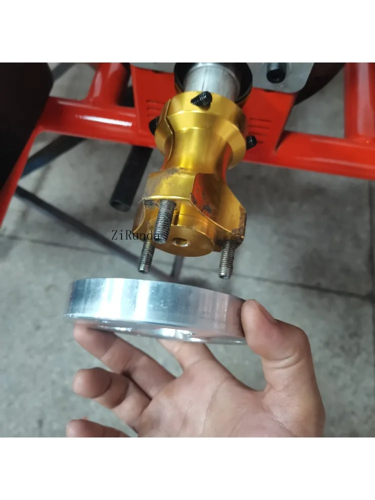 40mm 리어 액슬 브레이크, 체인 디스크 알루미늄 합금 고정 시트 범용