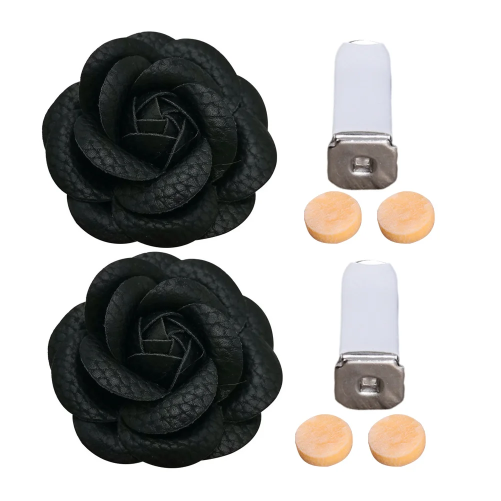 

2Pcs Car Vent Clip Car Air Outlet Clip Essential Oil Diffuser Automotive Interior Fragrance Vent Freshener Flower Decorations