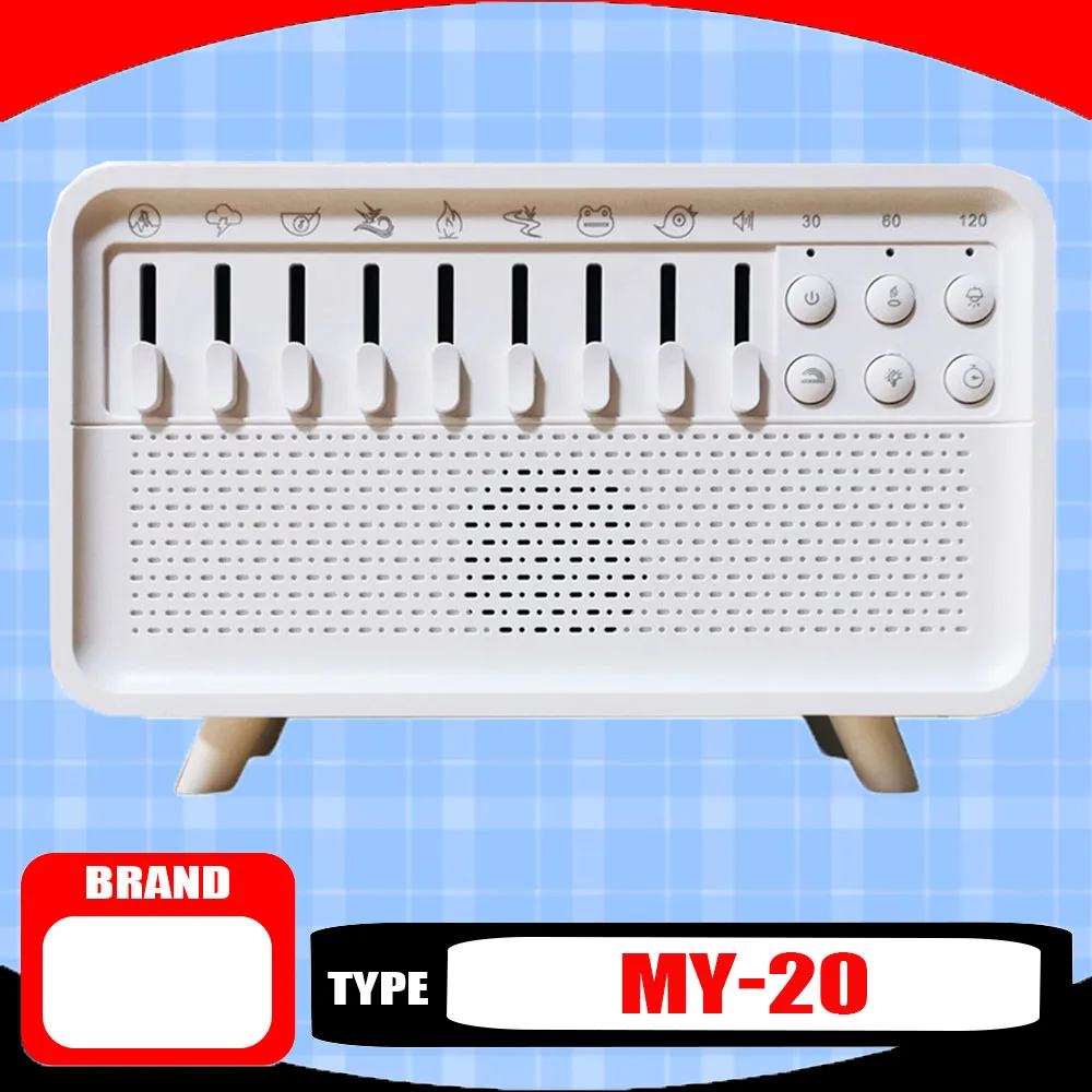 

New MY-20 White Noise ABS Box Material Bluetooth Speaker Mini High-quality Small Household Desktop Subwoofer Speaker Gift