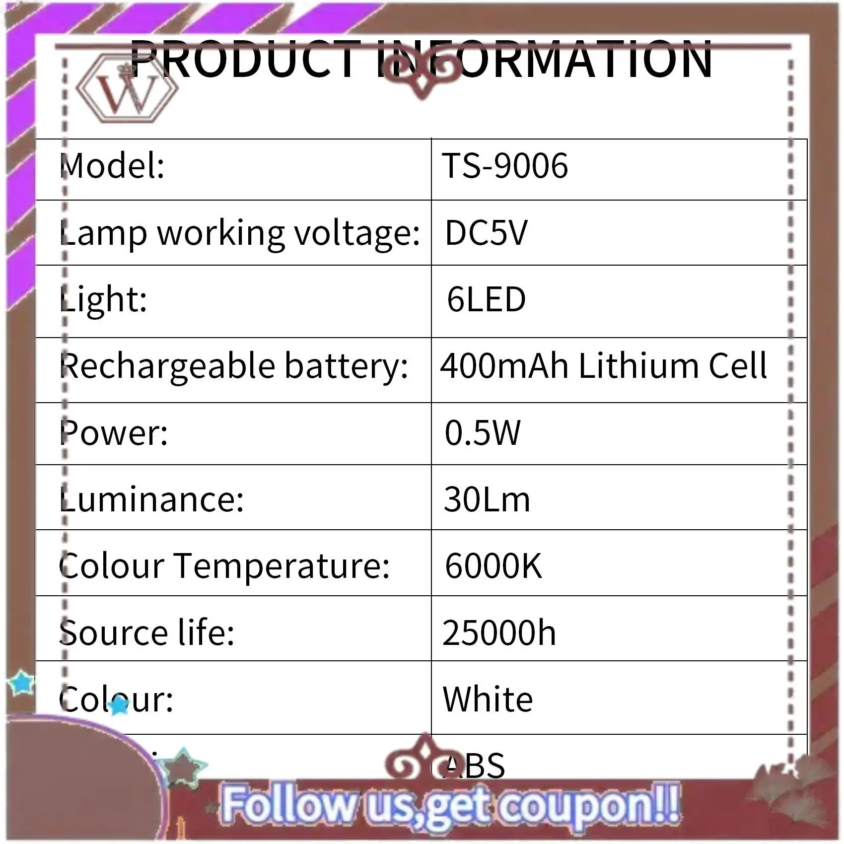 ล่าสุดมือถือแว่นขยาย 3X 8X Illuminated โต๊ะ LED โคมไฟแว่นขยายแว่นขยายแบบชาร์จไฟได้สําหรับงานฝีมือ,H