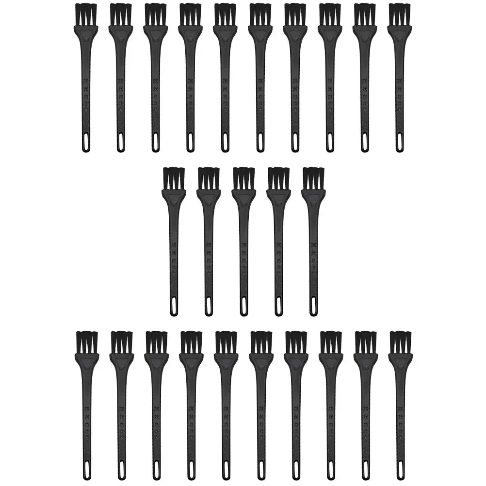 

25Pcs Mini Cleaning Brush Set Multipurpose Plastic Brushes for Keyboard Gaps Pc Fans Car Dashboard Electric Shaver Razor