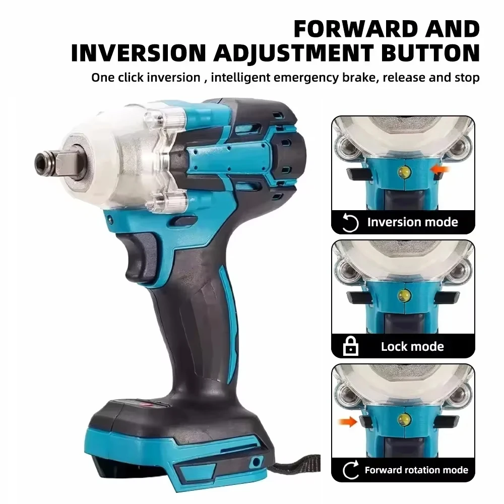 Brushless electric wrench hand drill no battery Multifunction Cordless electric impact wrench European standard Electric tool