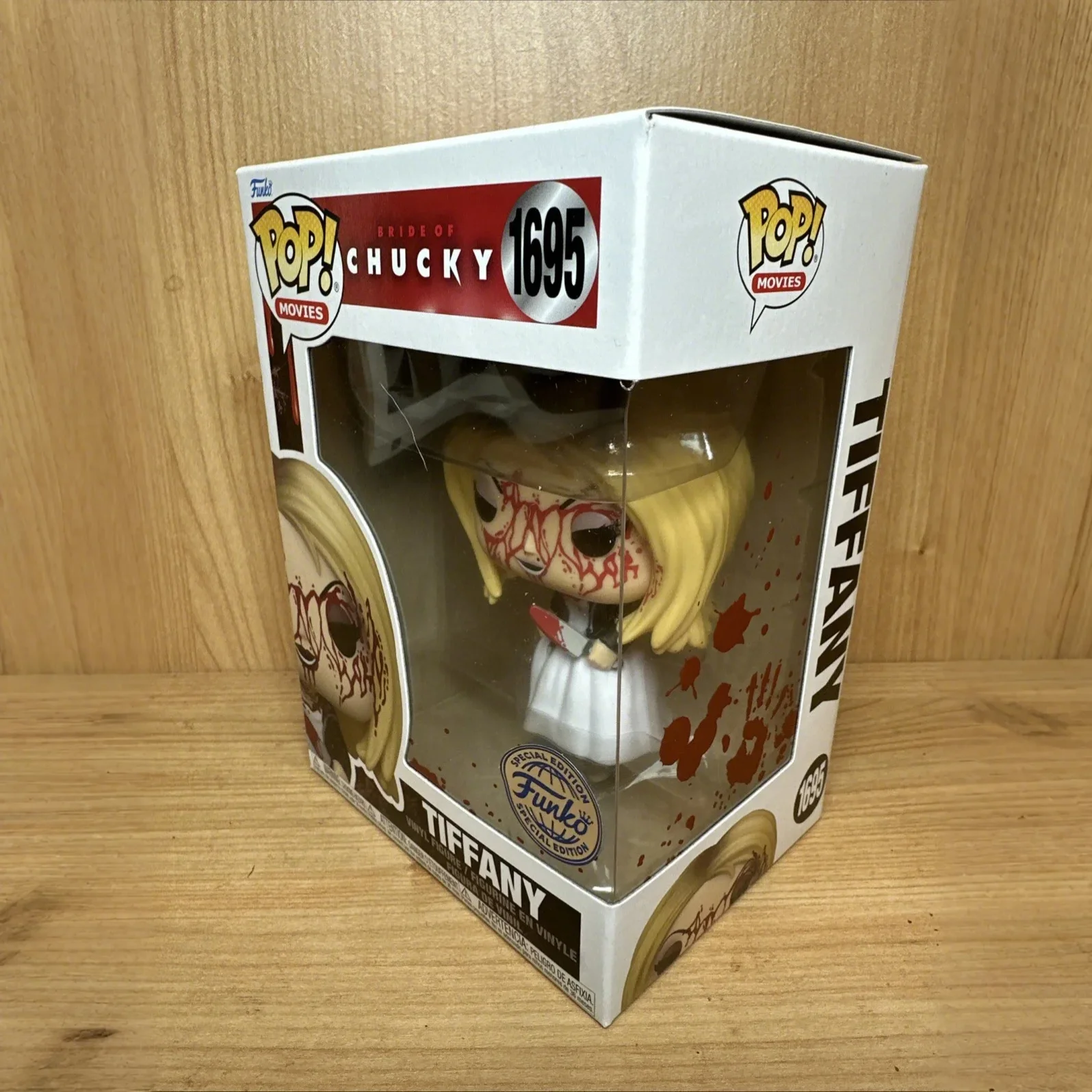 Funko Pop Bride of Chucky Figure Tiffany Bloody # 1695 Figures 
