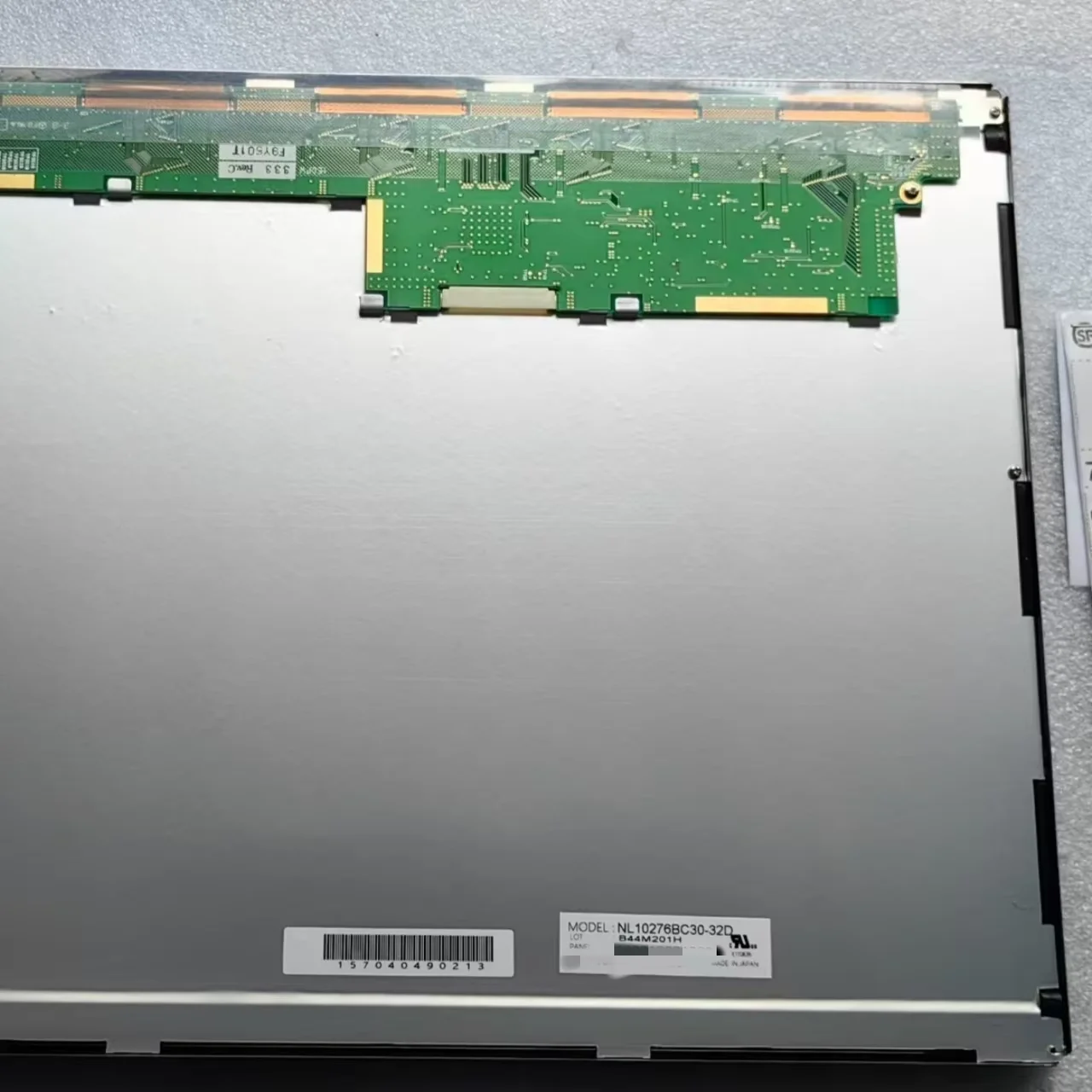 NL10276BC30-32D Layar Tampilan LCD Industri 15 Inci Asli
