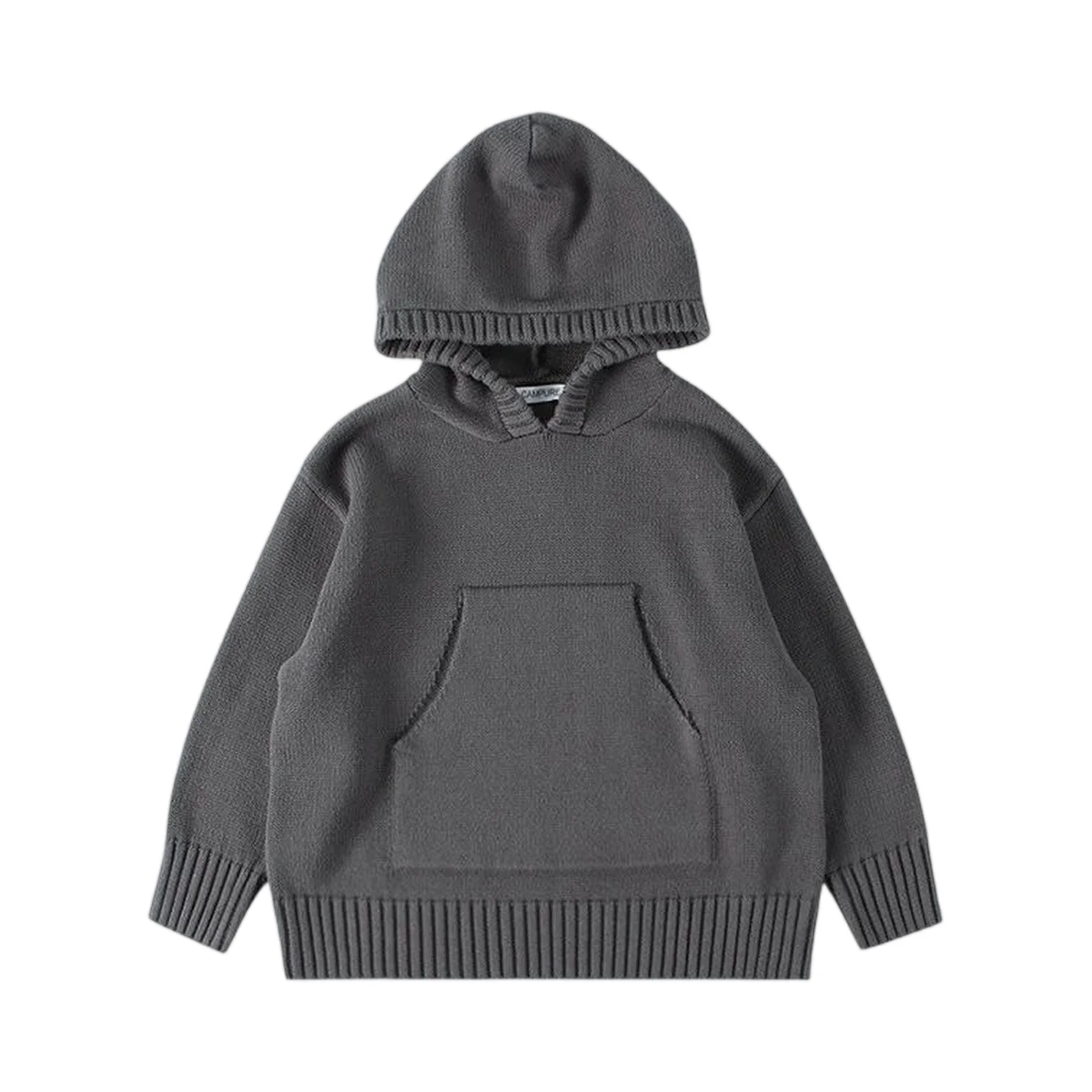 

Toddler Kids Oversized Rainbow Knit Sweater Soft Cozy Pullover Top Warm Winter Casual Chic Lounge Wear Playdate Outfit