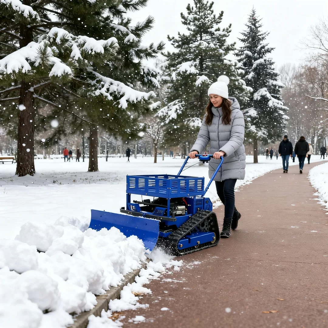 

Индивидуальная сверхмощная газонокосилка — сертифицированный CE вездеходный робот для толкания снега и обрезки травы