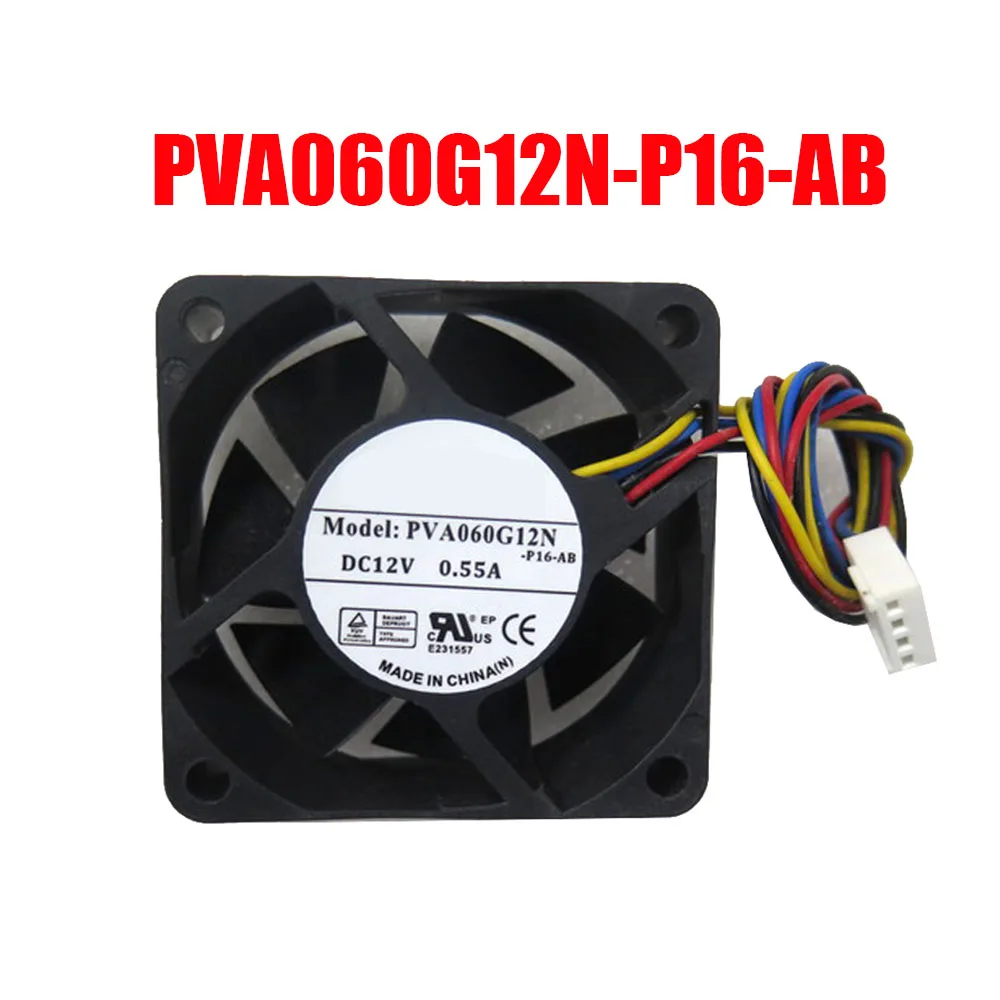 

Cooling Fan For Foxconn PVA060G12N PVA060G12N-P16-AB DC12V 0.55A 4PIN 60x60x25MM New