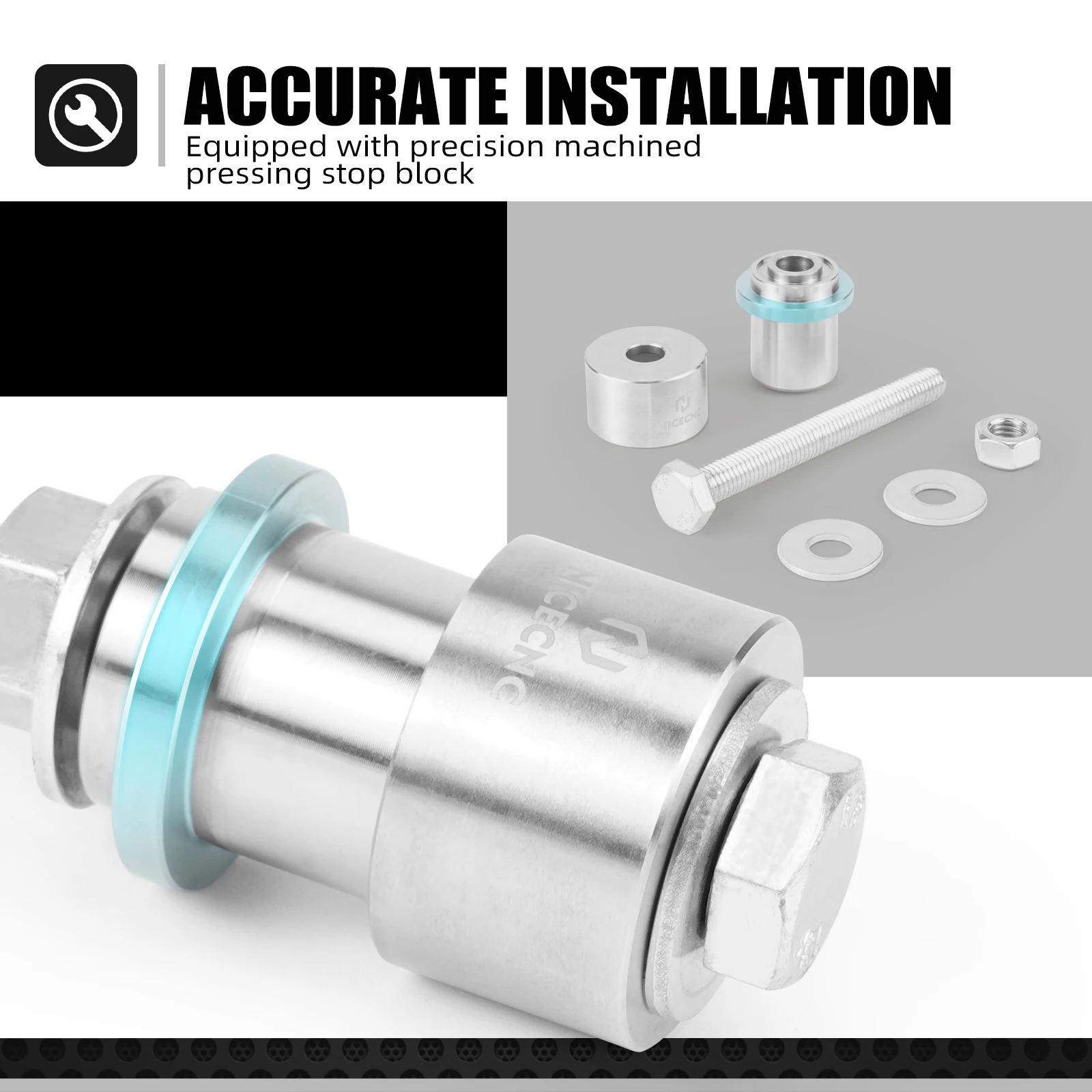 NICECNC 2024-2025 ل KTM EXC 300 250 350 500 EXCF 250 350 450 500 XC-W 350 500 XCF-W 250 350 PDS صدمة هيم المشتركة الصحافة أداة