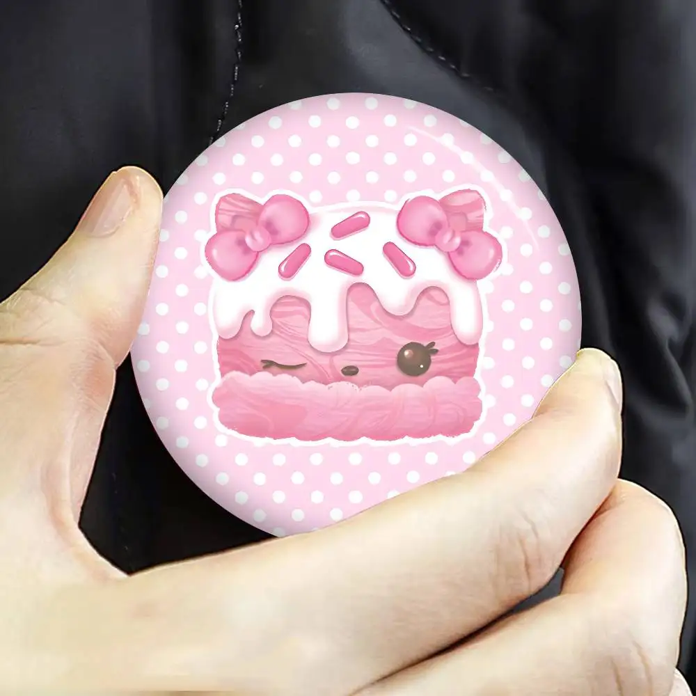 Niedliche Num Noms Anime Anstecknadel Handgefertigte Brosche für Kleidung Cartoon-Abzeichen Rucksack-Dekoration Schmuck-Accessoires – Detail 13