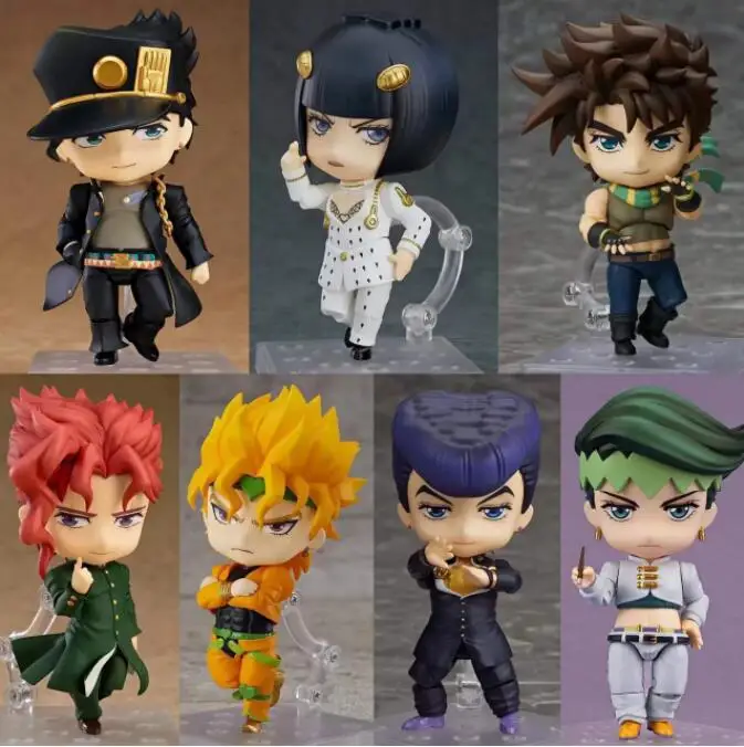 

JOJO's Bizarre Adventure Kujo Jotaro Dio Brando Kakyoin Kars Prosciutt 1742 1155 1815 action figure toys anime cartoon