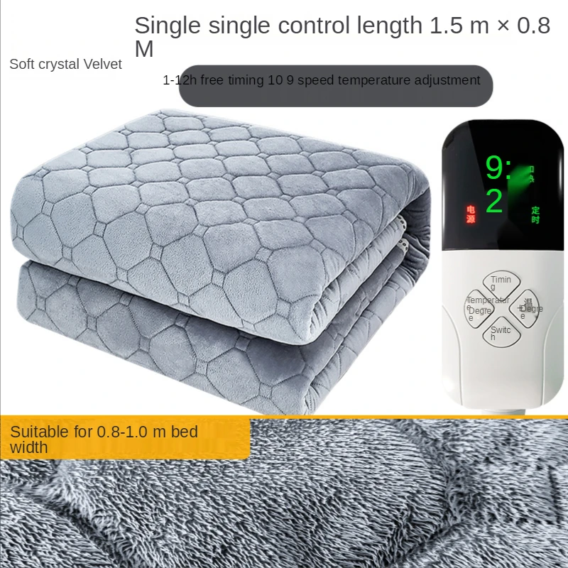 Electric Blanket Double Bed Heating Blanket Smart Warm Blanket Warm Heater Bed Thermostat Safety Warming Products 220V