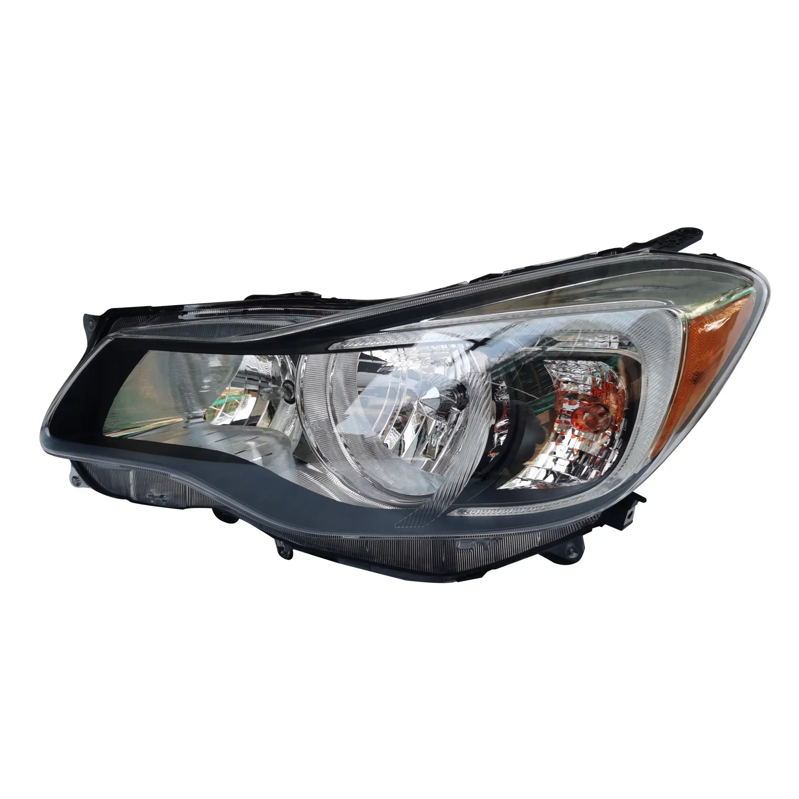 Left Driver Side Front Halogen Headlight Assembly Clear For Subaru Impreza 2015 2016 LH Front Lamp OEM 84001FJ330