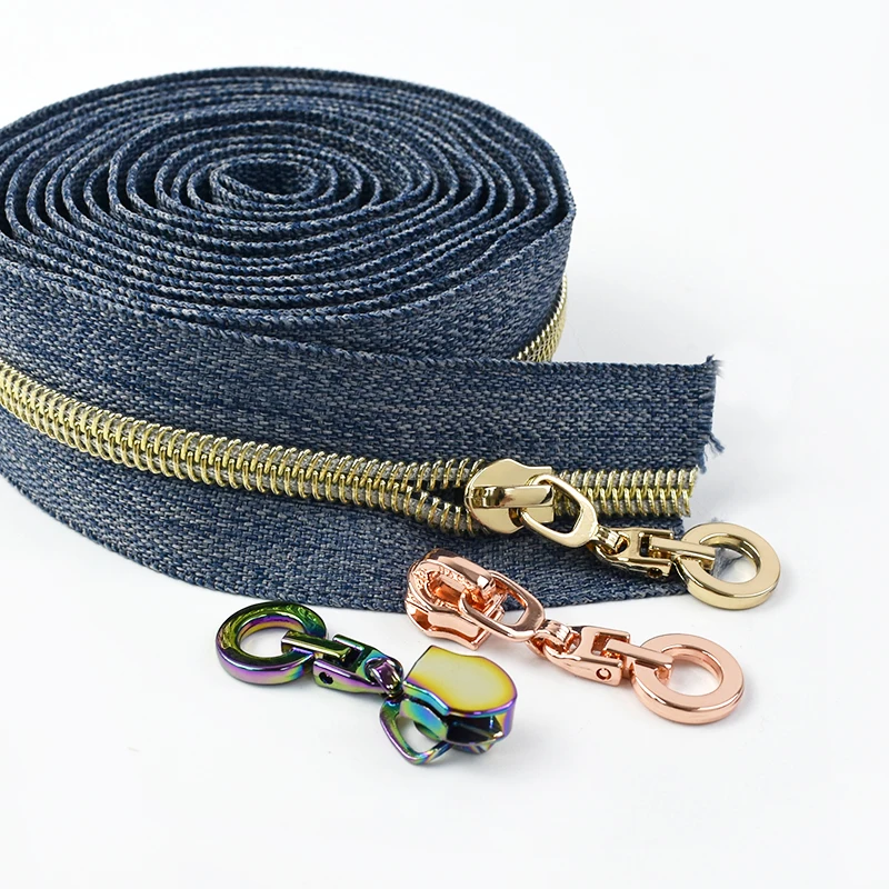 

Meetee 5/8/10M 5# Nylon Zipper Clothing Sewing Zippers Roll Luggage Zip Closure Decor Zips Repair Replace DIY Sew Accessories