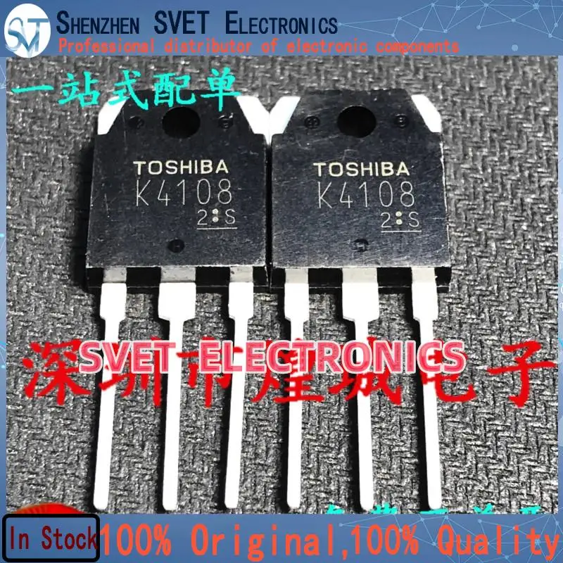 10PCS-50PCS  K4108 2SK4108 TO-3P MOS 500V 20A Quick Delivery  Fast shipping