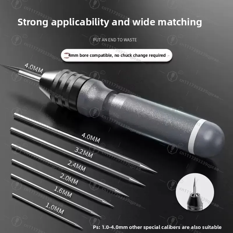 Tungsten Electrode Sharpener, 1-4mm Grinding Machine with Quick-Clamp for Welding Needles