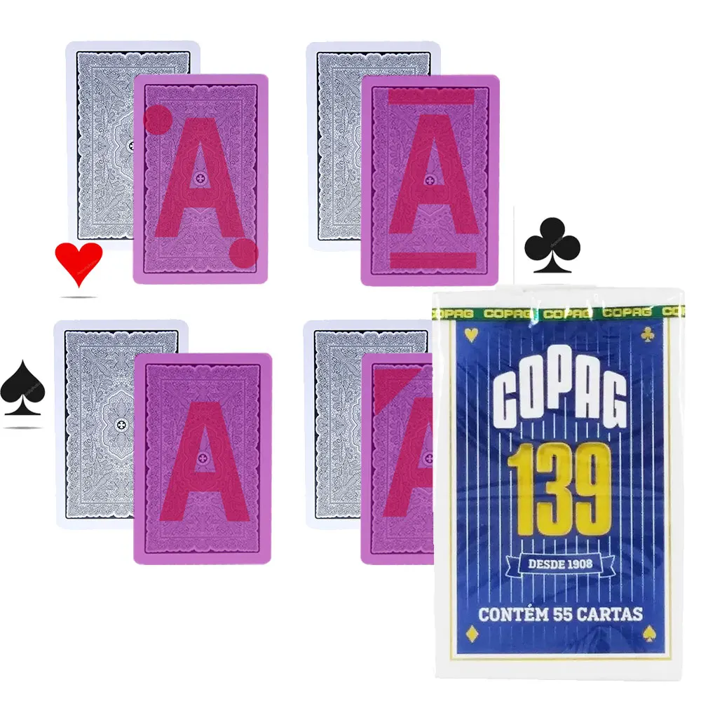 アンチチートポーカーデッキ赤外線ポーカーレンズ用のトランプ面白いゲームコパグ139