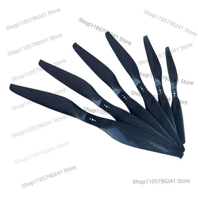 3K Carbon Fiber RC Airplane Propeller Blades Compatible With Electric Model 8055 9055 1055 1155 1255 1355 1455 1555 Parts