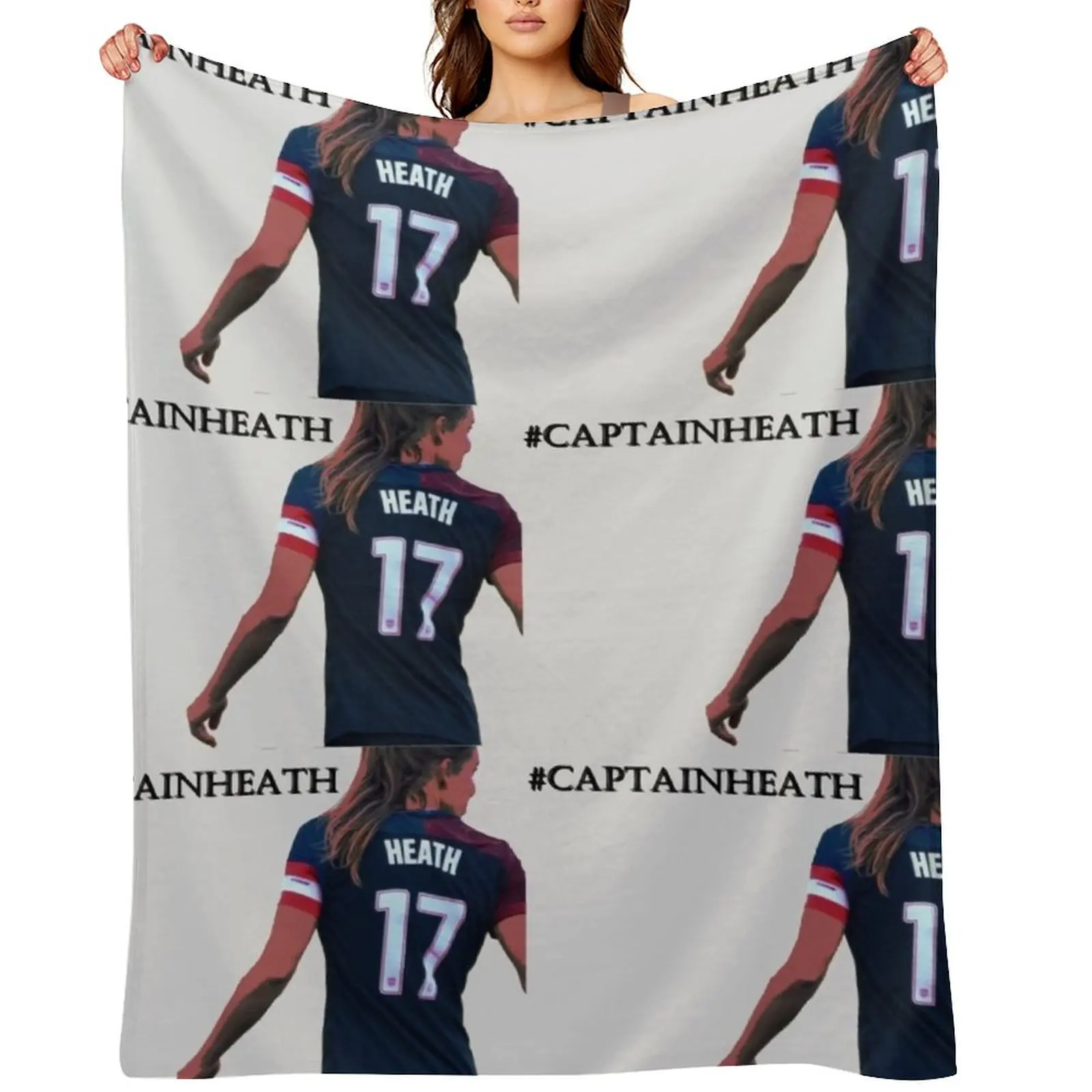 

Captain Heath #1 Throw Blanket Personalized Gift Bed Fashionable Decorative Sofas Winter beds Blankets