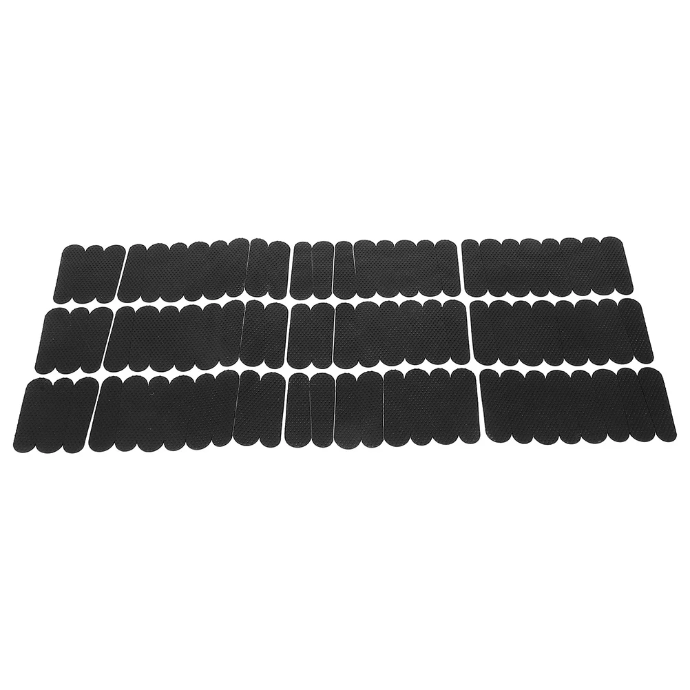

200pcs Anti-slip Stickers Adhesive Strips for Hangers Non-slip Cloth Pad Hanger Grips Protector Silicone Coating