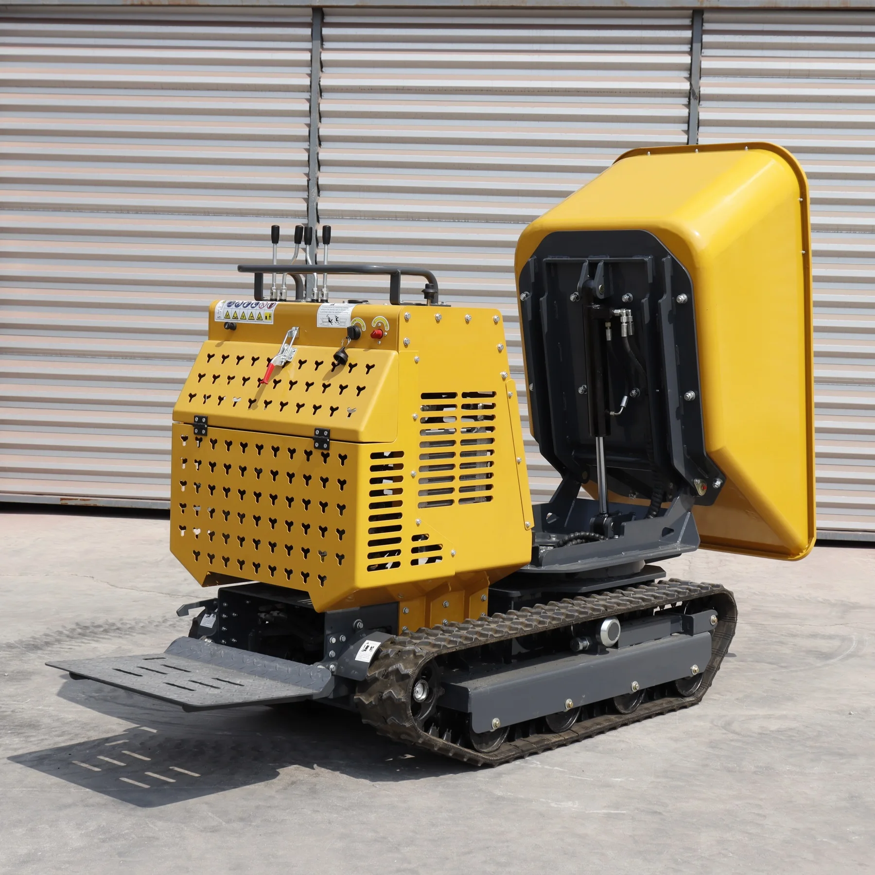 Mini Dumper Tracked Motor Wheelbarrow Track Dumper For Farm Work