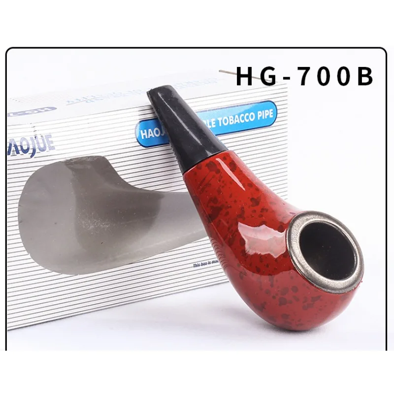 Pipa corta con forma de pierna de pollo, boquilla para fumar, hierba, tabaco, picadora de cigarros, soporte para cigarrillos