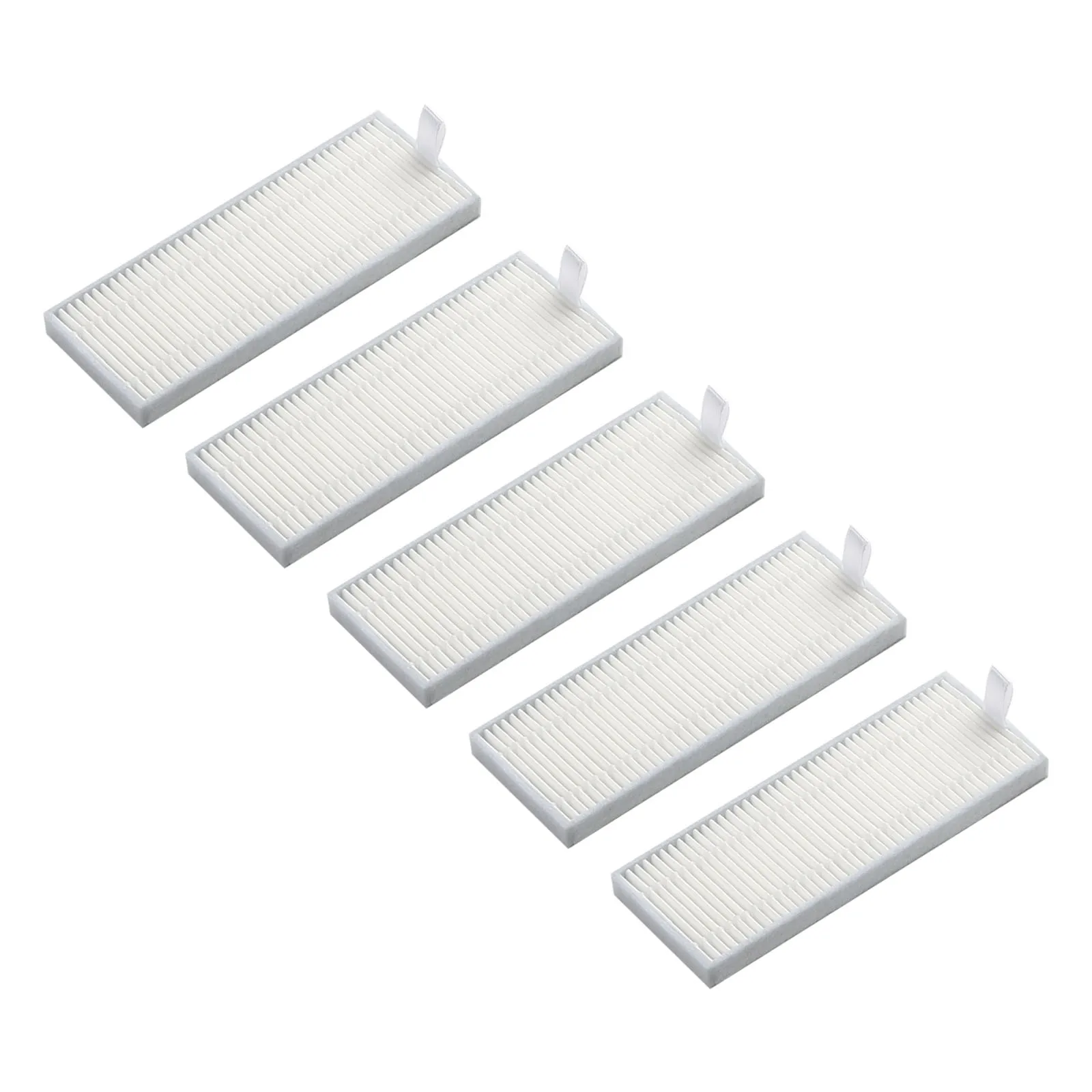 Robotic Vacuum Cleaner Filtros, Dust Exhaust Air Ferramenta Filtro, Casa Acessórios, Substituir, F1, 5pcs
