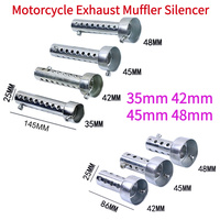 Universal Motorcycle DB Killer Exhaust Can Muffler 35mm 42mm 45mm 48mm Insert Baffle DB Killer Silencer Stainless Steel