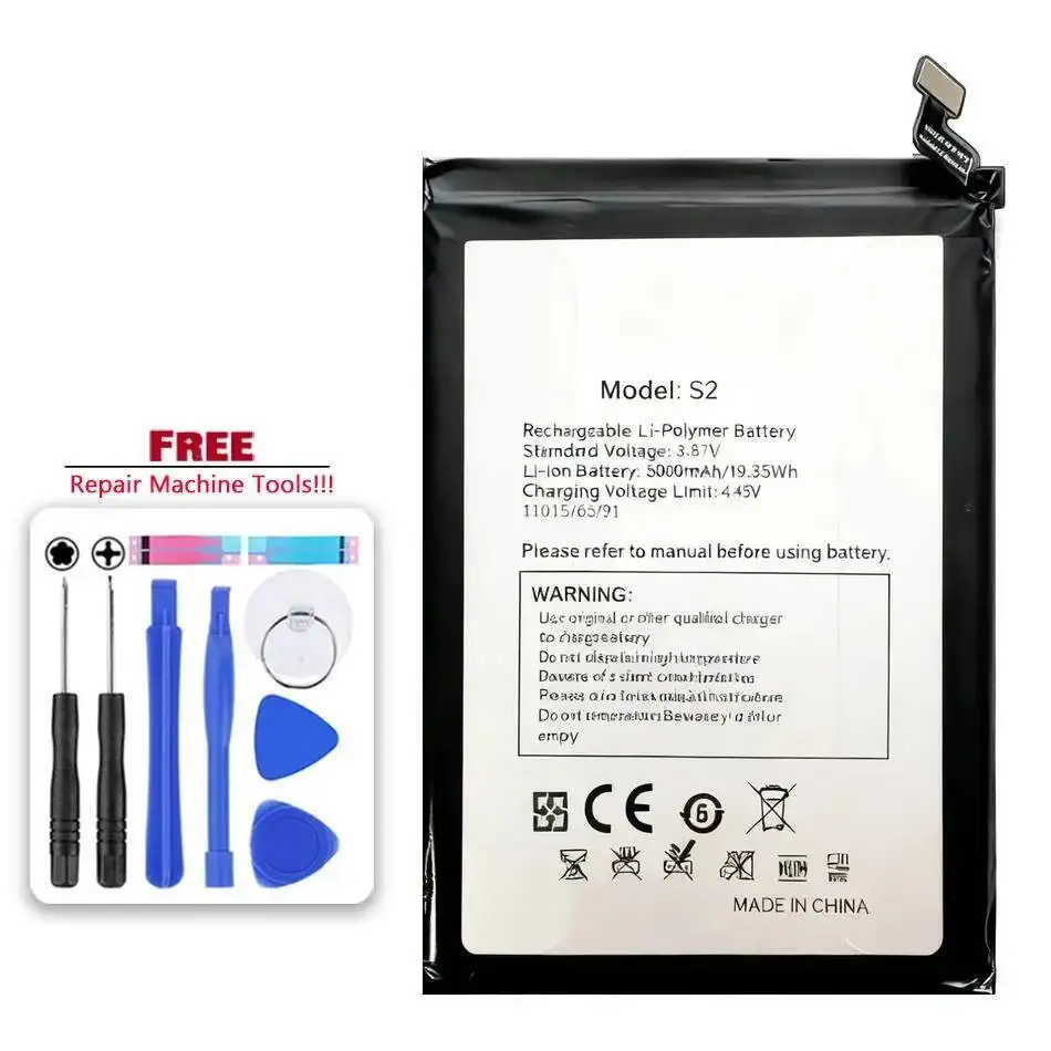 

Надежный аккумулятор для мобильного телефона Fossibot S2 5000 мАч