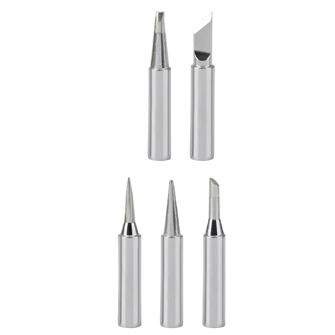 Silver Soldering Iron Tips SP40N WP35 ST Series Solder WLC100 WP25 WP30 Weller 42mm 5pcs Iron Tips Repair Tool