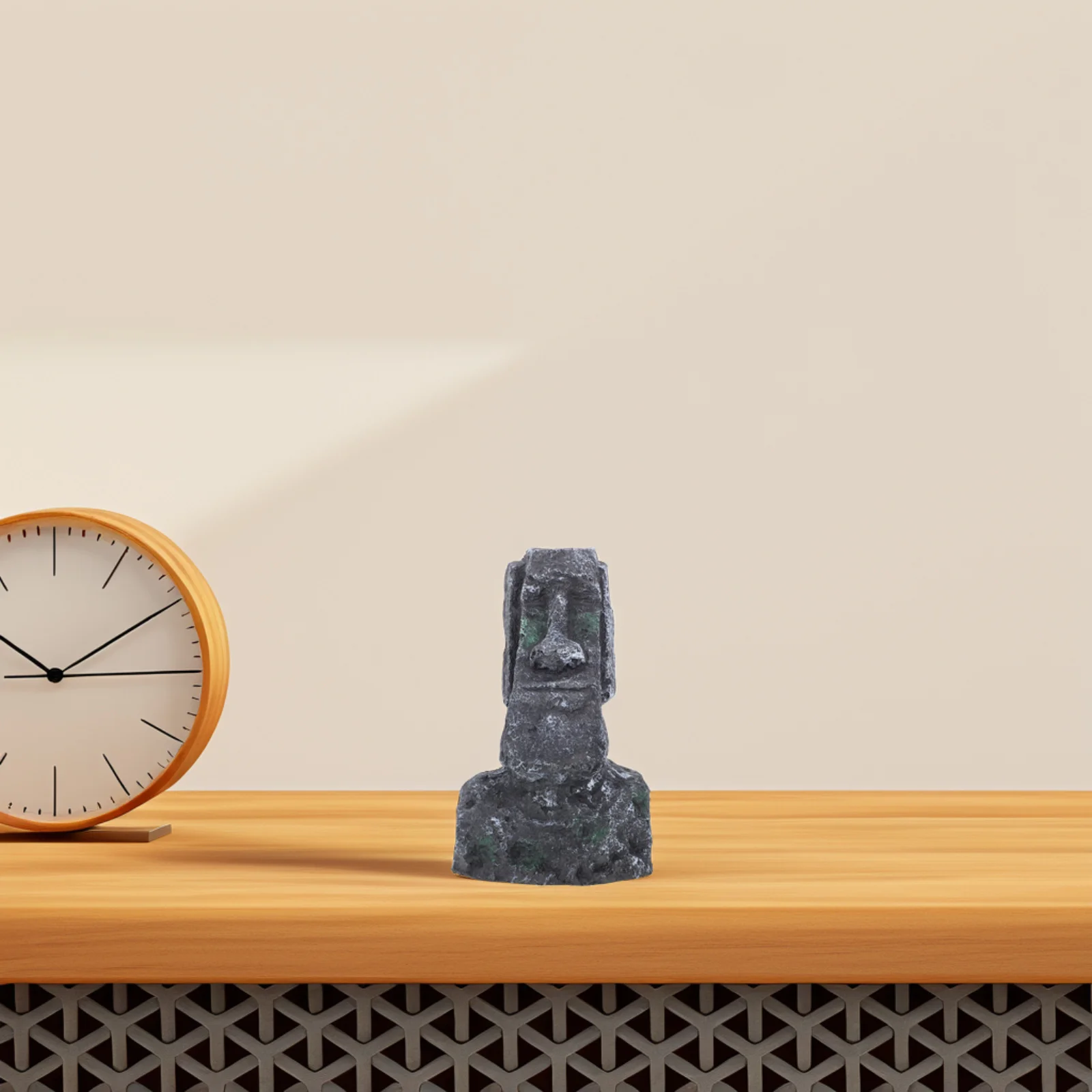 

1pc Roman Civilization Statue Stone Sculpture For Home Office Decor Egyptian Landscape Fish Tank Rockery