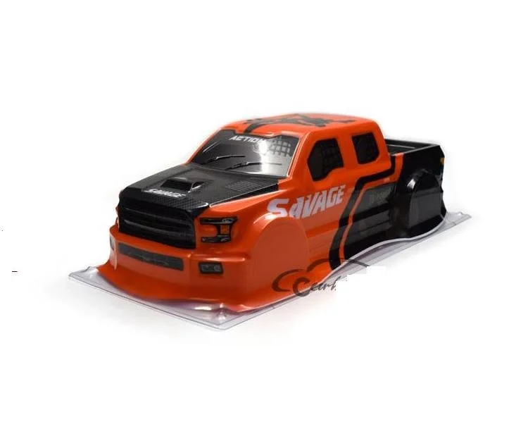 3 style pomalowane na PVC nadwozie do 1/18 R/C pick up szerokość samochodu ciężarowego 98mm/110mm rozstaw kół 145mm/155mm