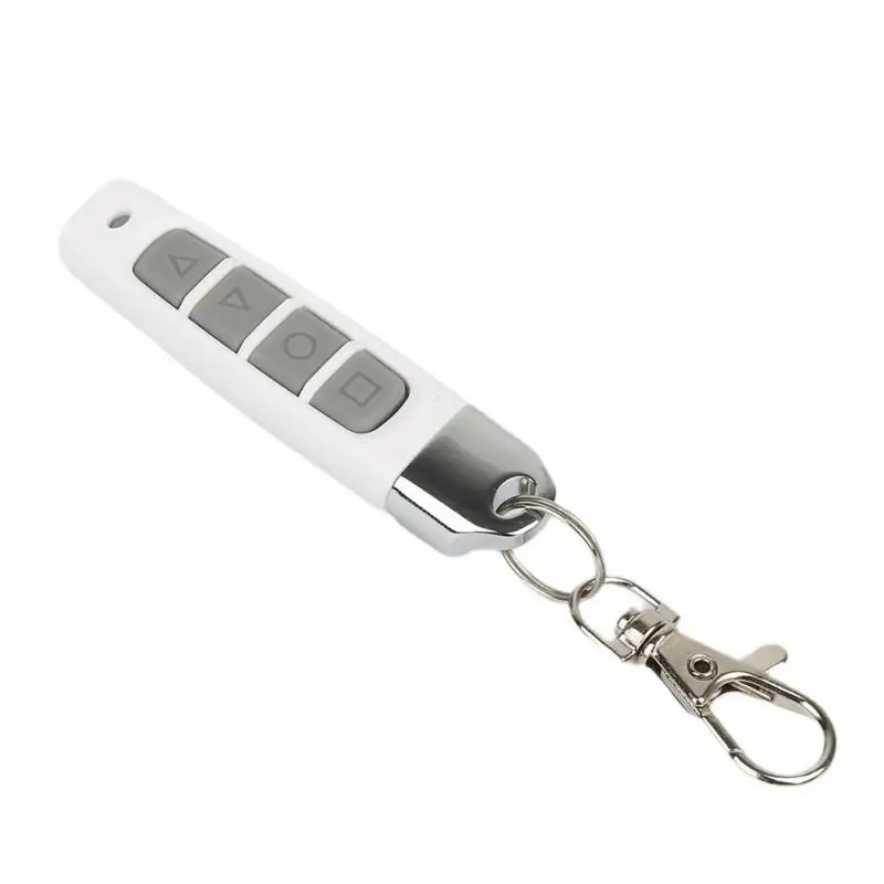 1/2pcs MHz สวิตช์ควบคุมระยะไกลไร้สายอัจฉริยะ4ปุ่มสำเนารหัสลอกแบบโคลนรหัสลอกแบบโคลนรหัสรถ