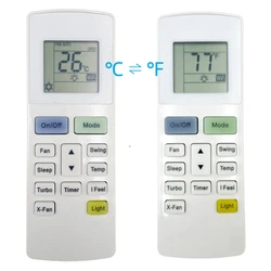 Remote Control YAW1F For GREE / Sinclair / General Climate / Royal Clima Air Conditioner GC-MR18HR32, RC-VX28HN, YAW1F1