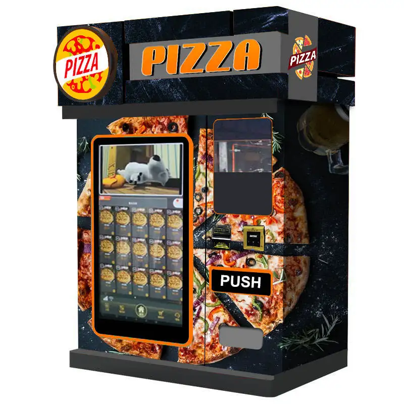 Auto Pizza Maker Vending Machines Rfid Smart Refrigerator Pizza Baking Small Vending Machines